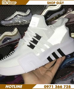 Giày Adidas EQT Bask ADV trắng đen phản quang EQT05