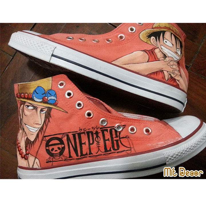 idea custom giày One Piece
