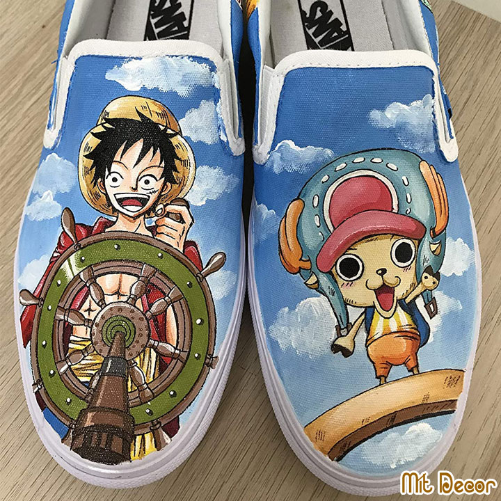 vẽ giày One Piece
