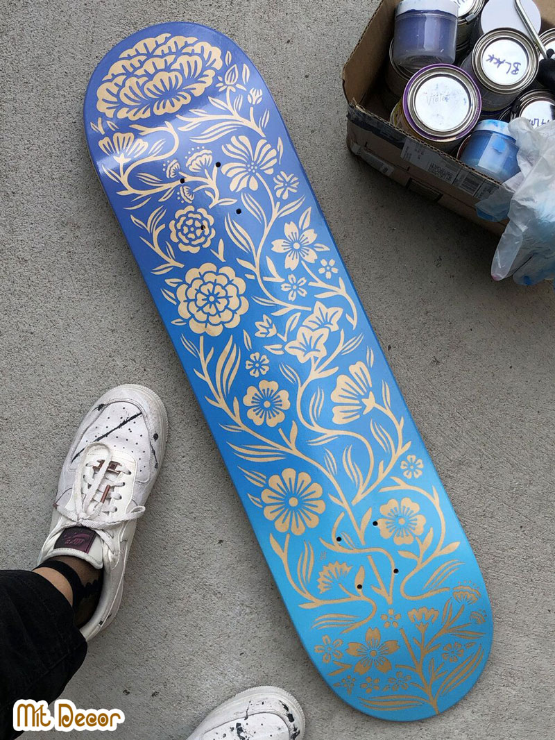ý tưởng custom skateboard