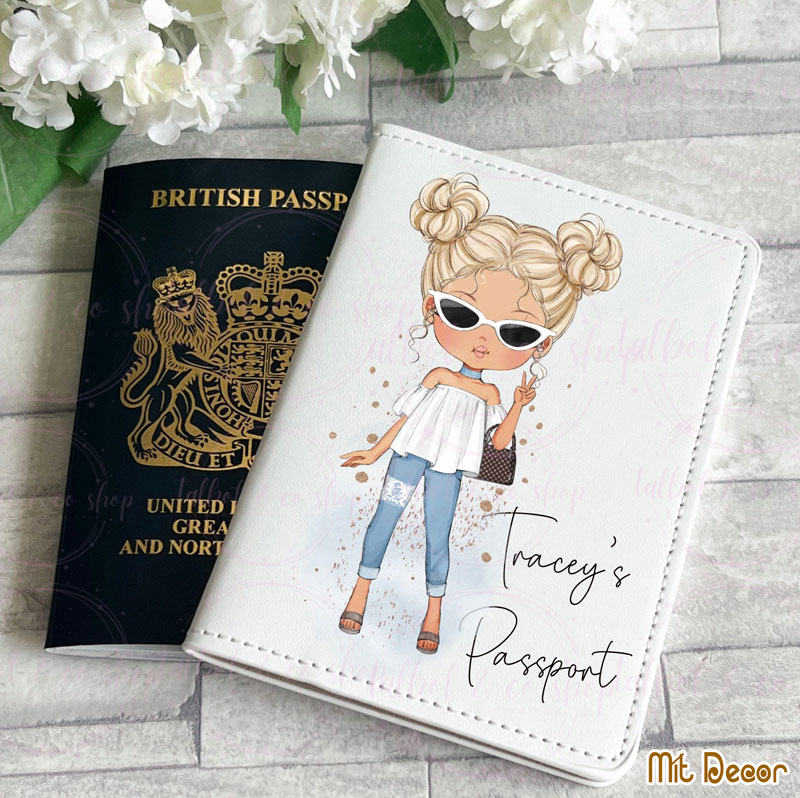 vỏ bọc passport custom